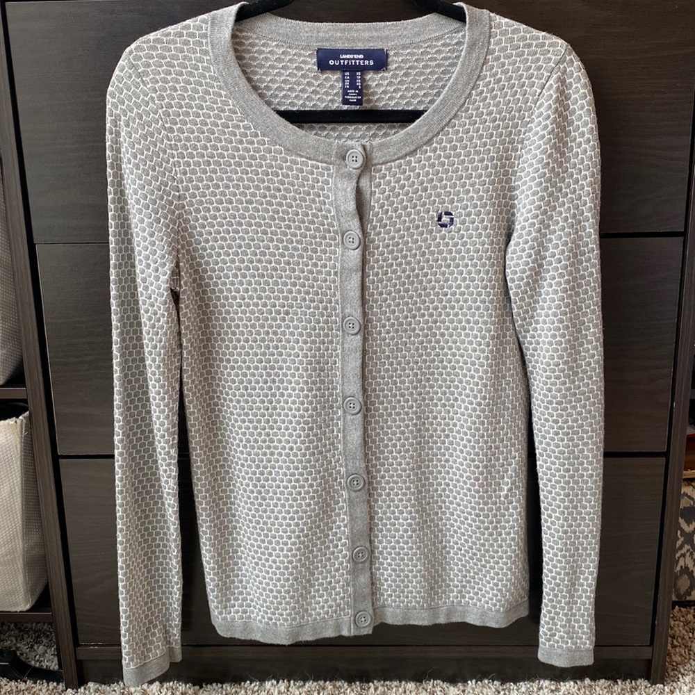 Chase Bank cardigan sweater